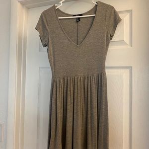 Forever 21 very very soft gray dress!!